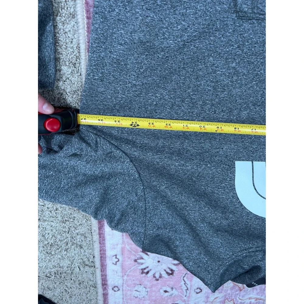 The North Face Men's Grey Hoodie XXL Pullover Logo Front Pocket‎ Casual Basic